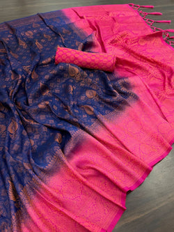 Pretty Colors Kubera Pattu Silk