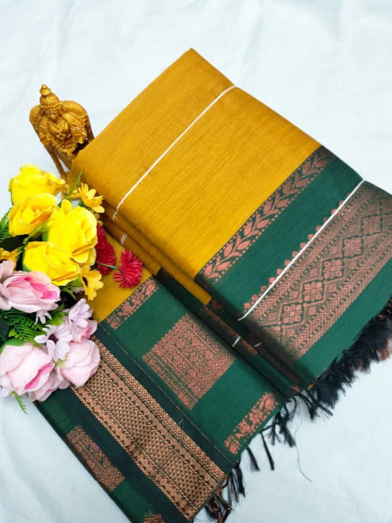 Premium Quality Kalyani cotton saree/Lata Gadwal Paithani