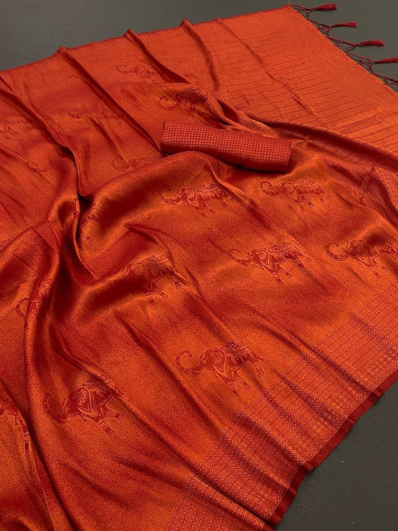 Pretty Colors Kubera Pattu Silk Saree