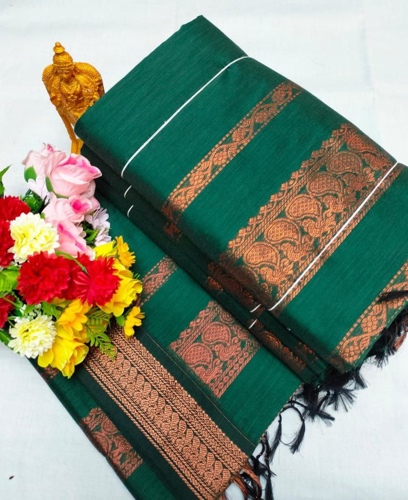 Premium Quality Kalyani cotton saree/Lata Gadwal Paithani