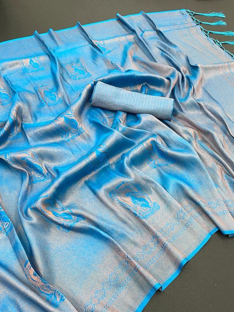 Pretty Colors Kubera Pattu Silk Saree