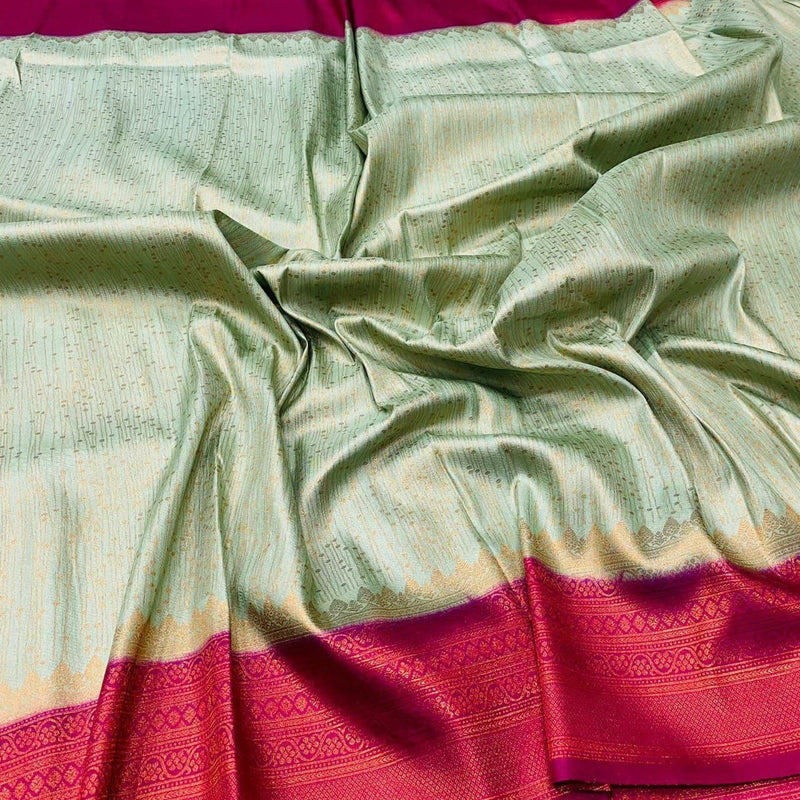 Pretty Colors Kubera Pattu Silk Saree