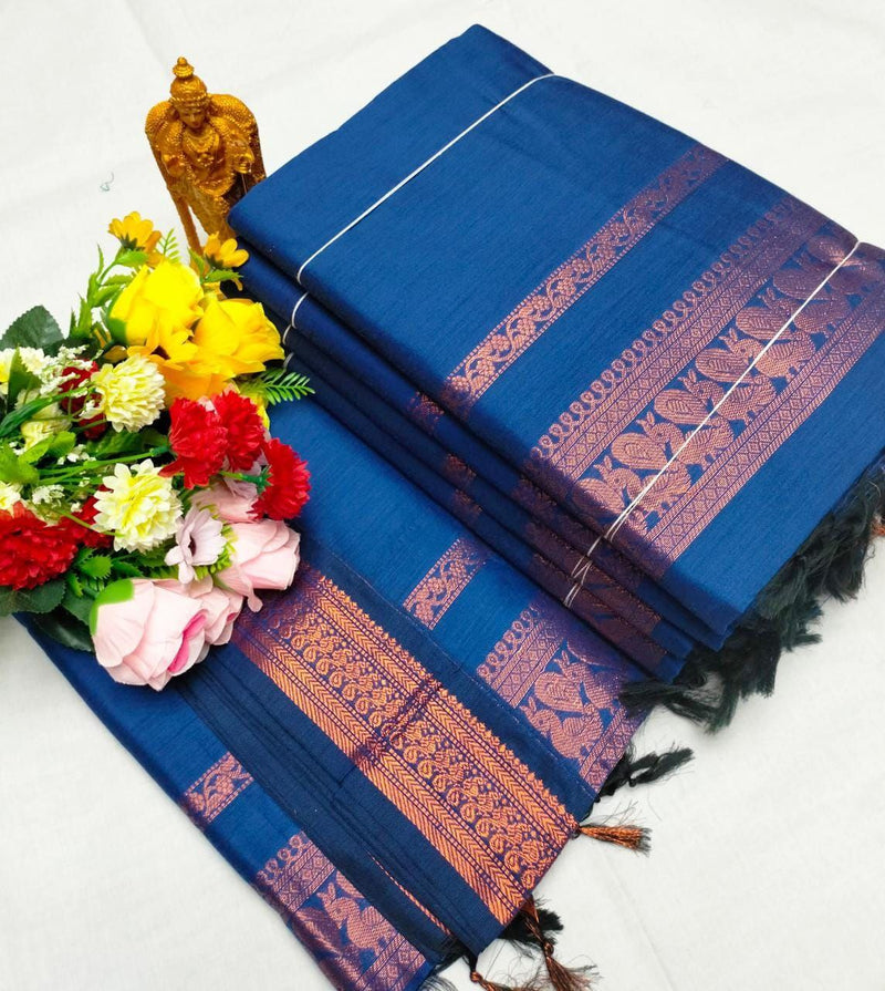 Premium Quality Kalyani cotton saree/Lata Gadwal Paithani