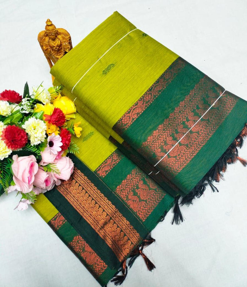 Premium Quality Kalyani cotton saree/Lata Gadwal Paithani