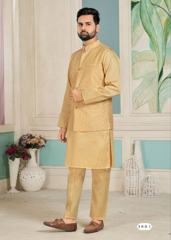 Heavy Banglori Silk Koti set Ready to Wear Kurta with pajama