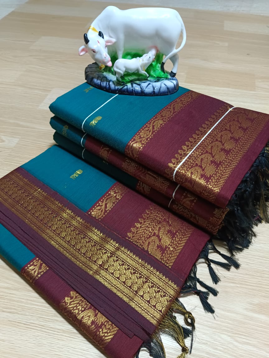 Kalyani cotton Saree – Kuala Collection
