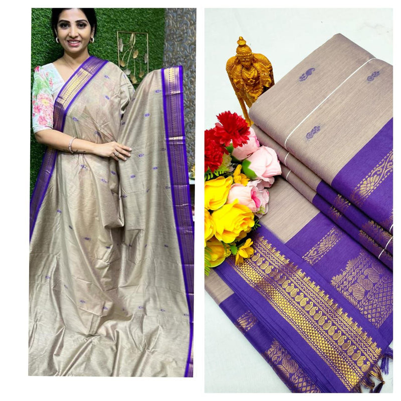 Premium Quality Kalyani cotton saree/Lata Gadwal Paithani