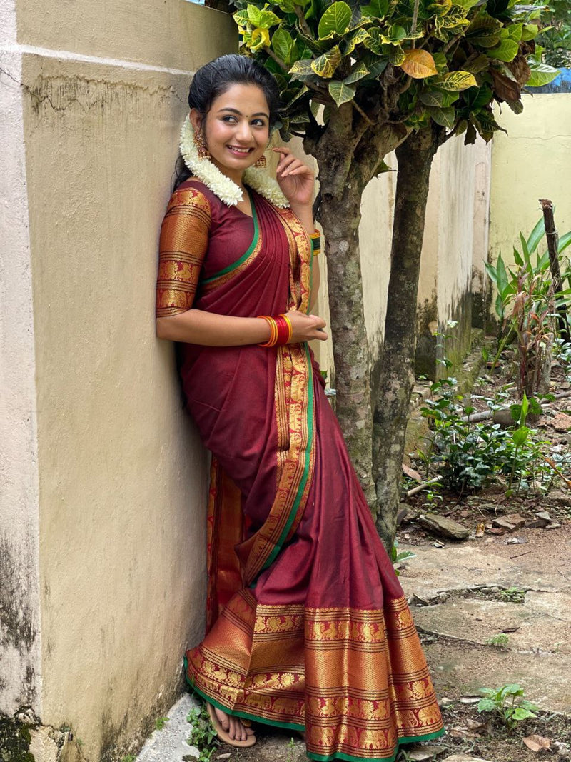 Pongal Special presenting  Narayan pet cotton saree