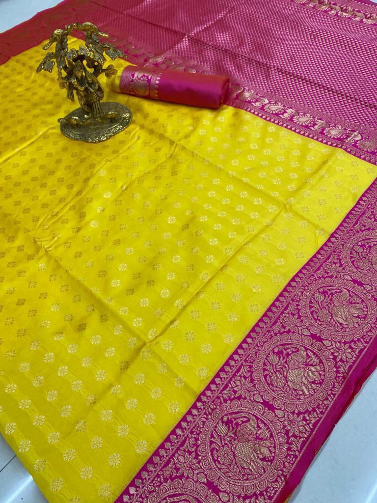 SOFT LICHI SILK Saree