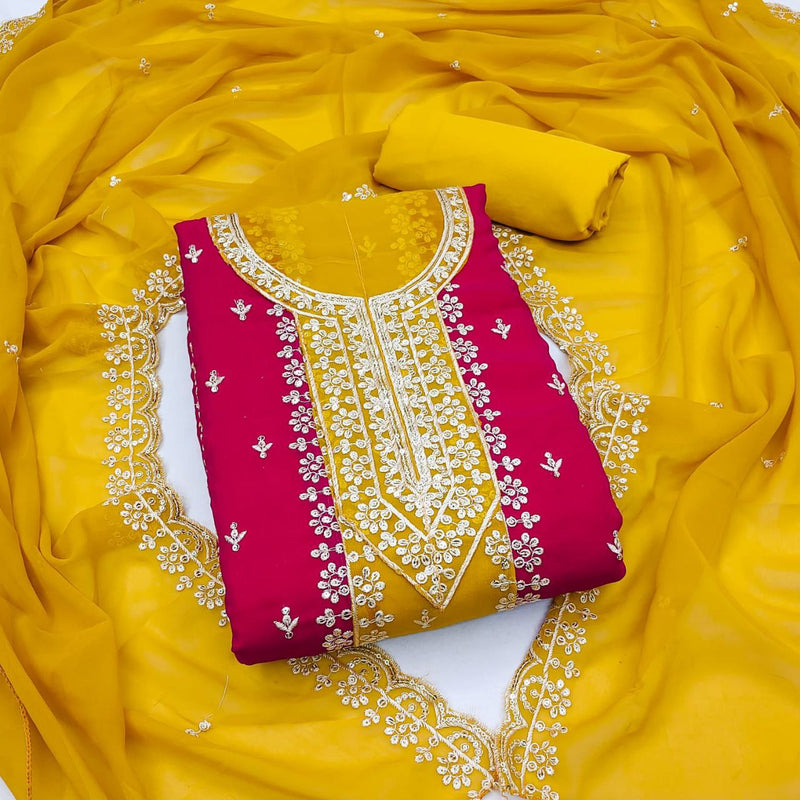 Georgette Work Punjabi Suit