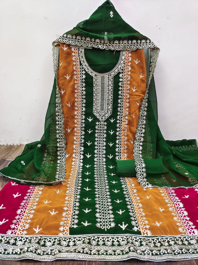 Georgette Work Punjabi Suit