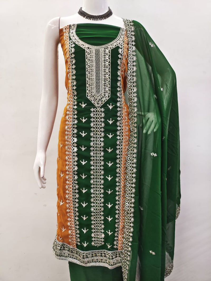 Georgette Work Punjabi Suit