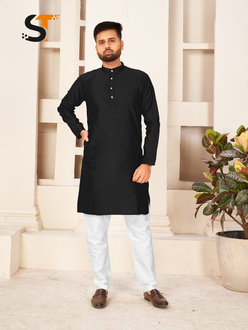 Silk Jacquard Special Kurta pajama Set