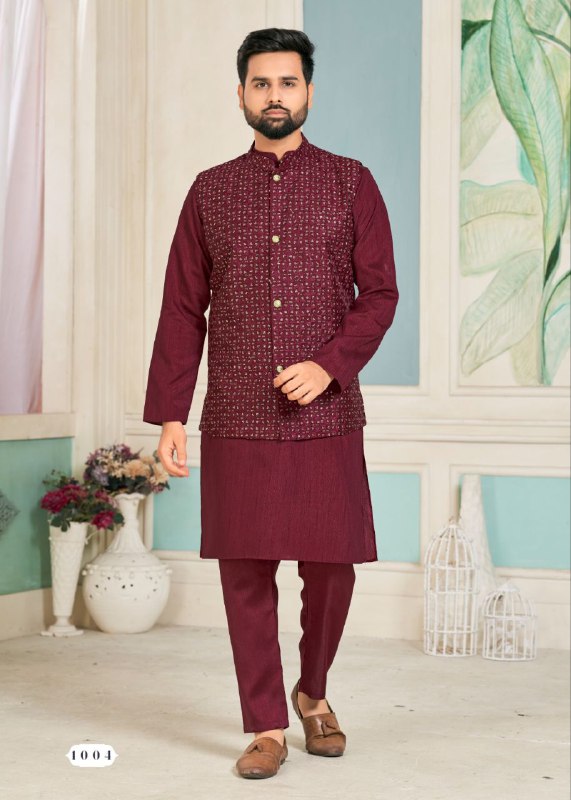 Heavy Banglori Silk Koti set Ready to Wear Kurta with pajama