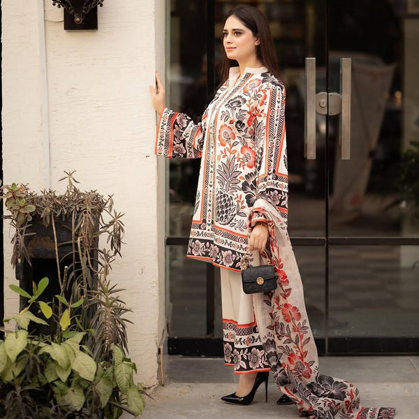 New Designer Crepe Top & Palazzo Set with Digital Print Dupatta