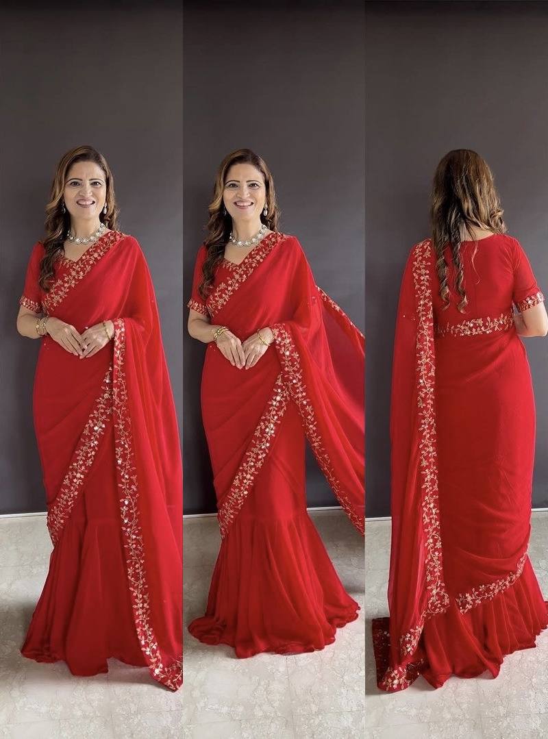 Kuala Collection Launching New Concept Saree With Gown