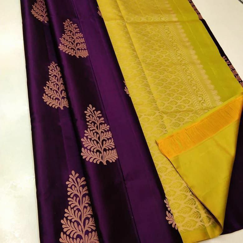 BEAUTIFUL RICH PALLU & JACQUARD WORK SOFT LICHI SILK SAREE COLLECTION BY KUALA COLLECTION