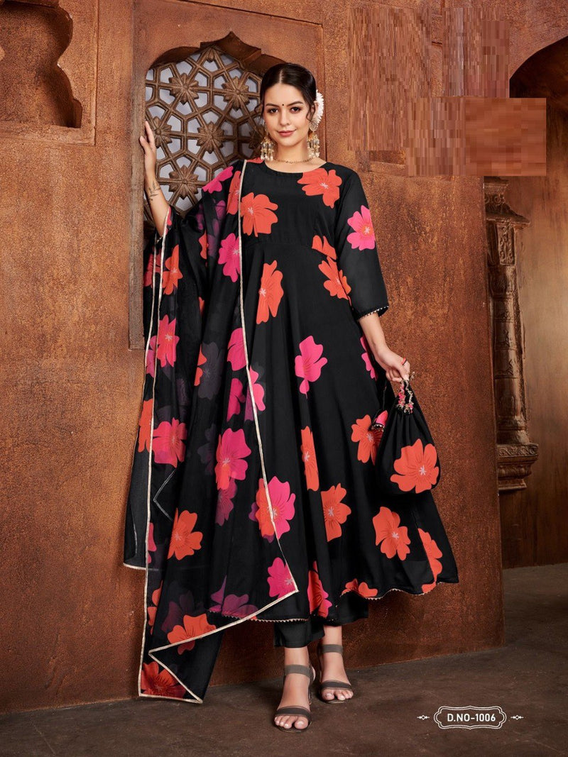 Georgette with digital print Kurti