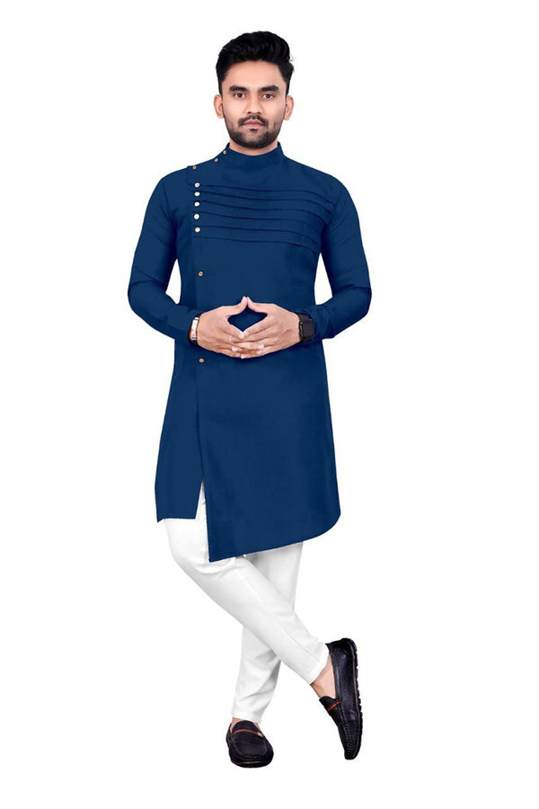 Trendy Cotton Kurta With Pyjama