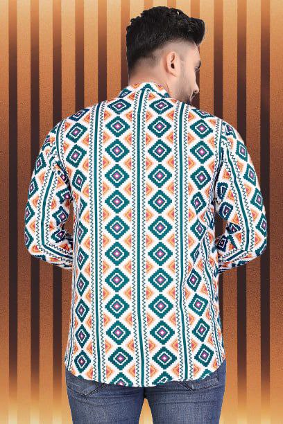 Pongal Special Trending Cotton Short Kurta With Full Sleeve