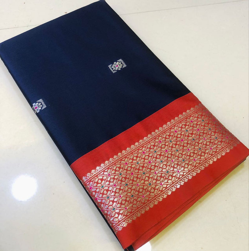 Pure Silk Cotton desinger saree